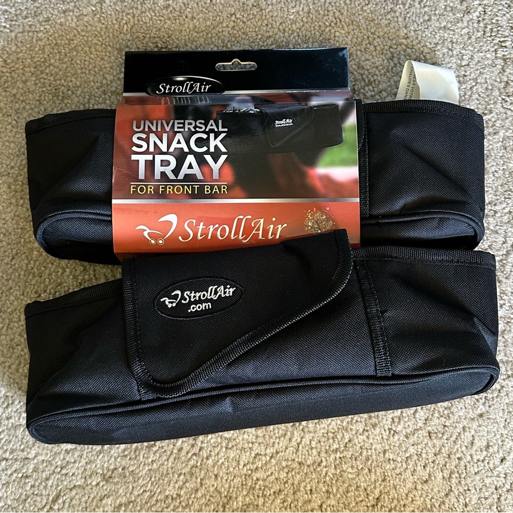 Strollair universal snack trays for stroller
